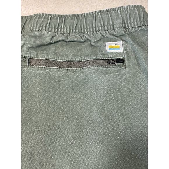 Vuori Ripstop Drawstring Jogger Pants Climbing Olive Green Men’s Size X-Large - Picture 6 of 16